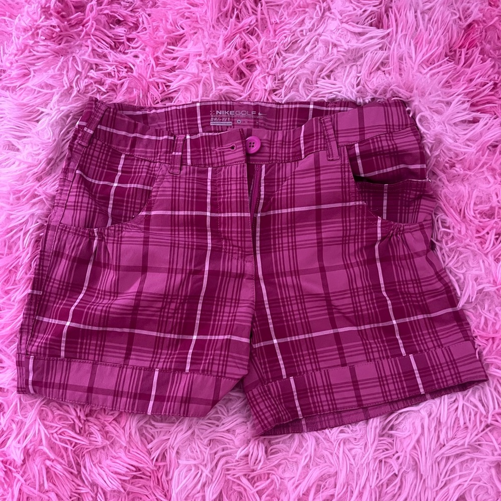 Nike Pink Bermudas Casual Shorts